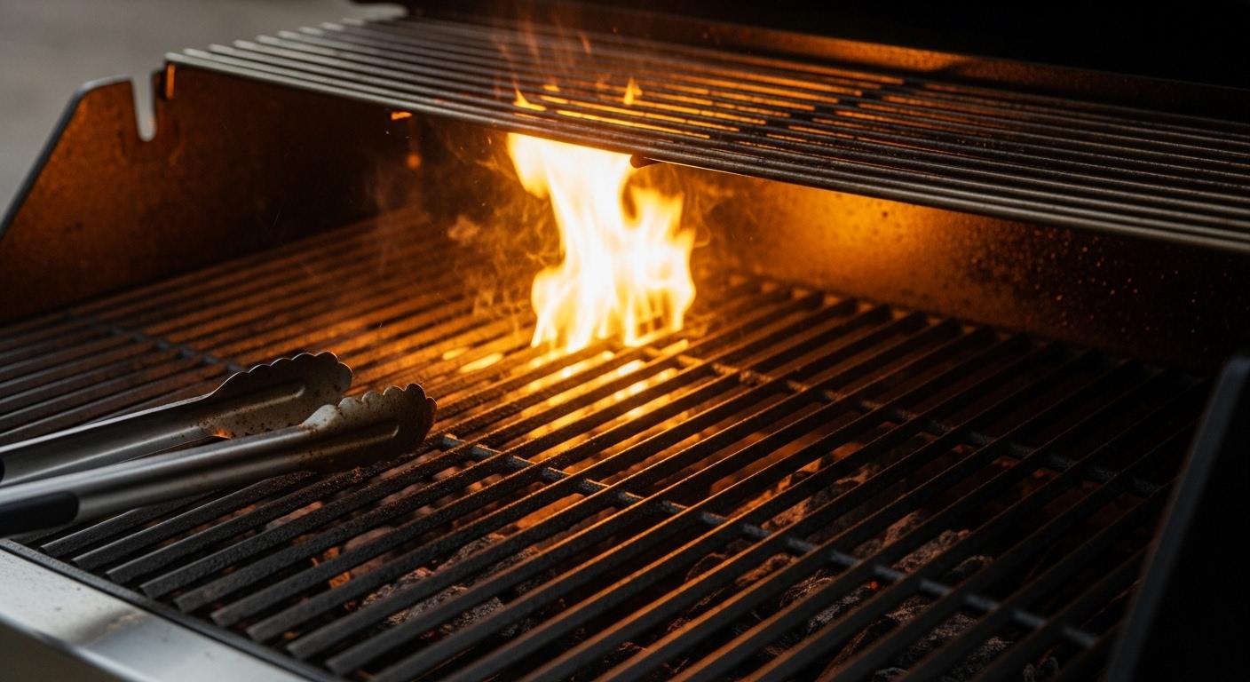 Heat the Grill or Skillet Heat the Grill or Skillet