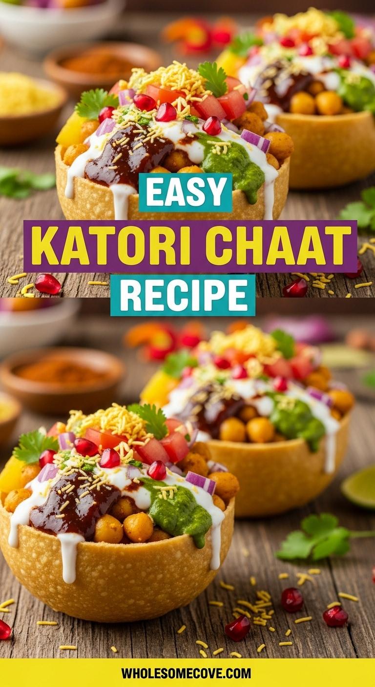Katori Chaat Recipe – Quick vegetarian chaat for tea time Katori Chaat Recipe – Quick vegetarian chaat for tea time