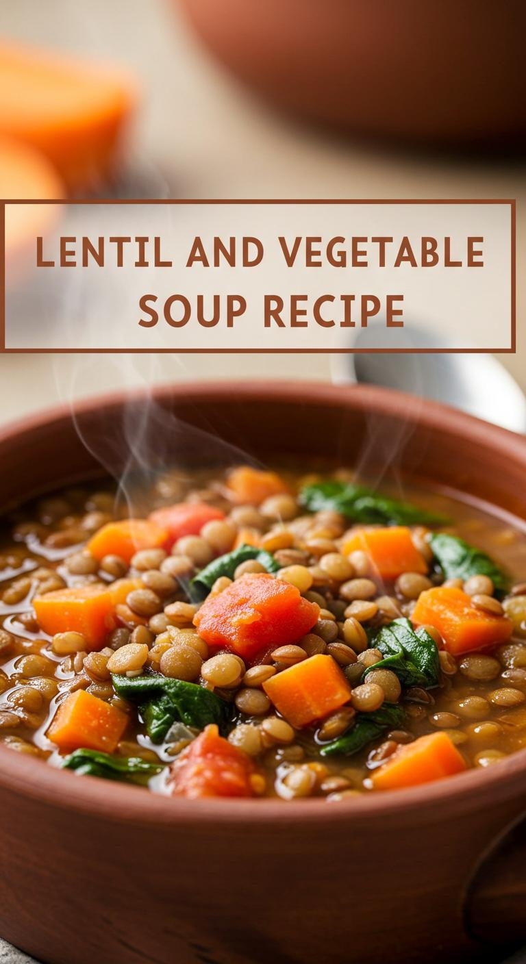 Lentil and Vegetable Soup Recipe Lentil and Vegetable Soup Recipe