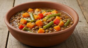 Lentil and Vegetable Soup Recipe