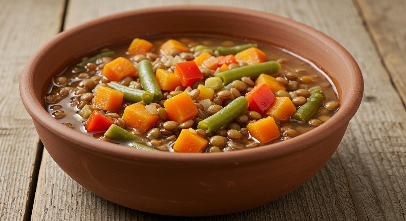 Lentil and Vegetable Soup Recipe