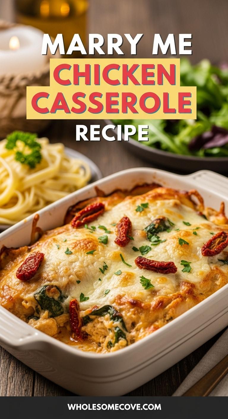 Marry Me Chicken Casserole Recipe – Romantic Dinner Idea Marry Me Chicken Casserole Recipe – Romantic Dinner Idea