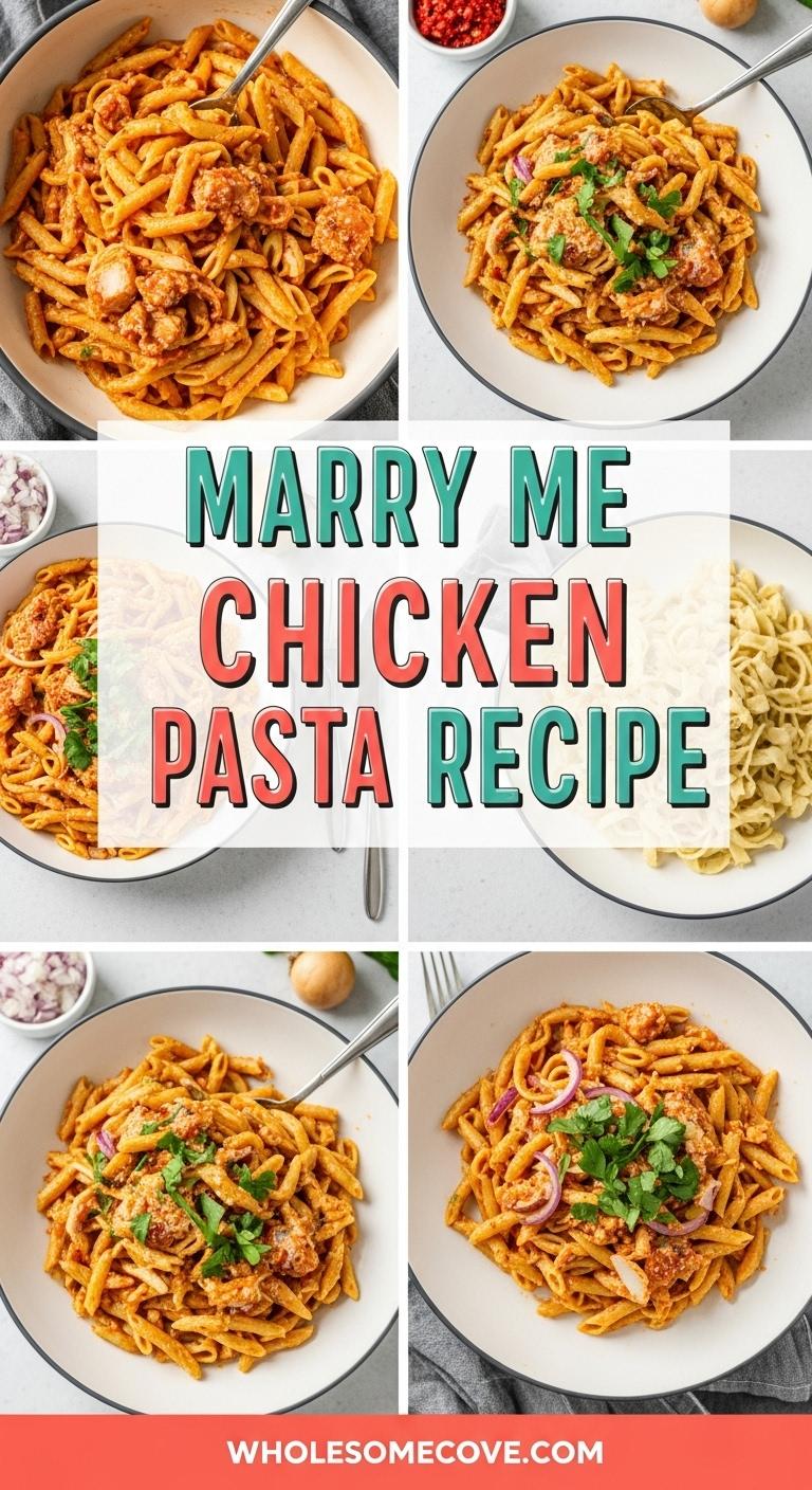 Marry Me Chicken Pasta Recipe – Must-Try Creamy Chicken Dish Marry Me Chicken Pasta Recipe – Must-Try Creamy Chicken Dish