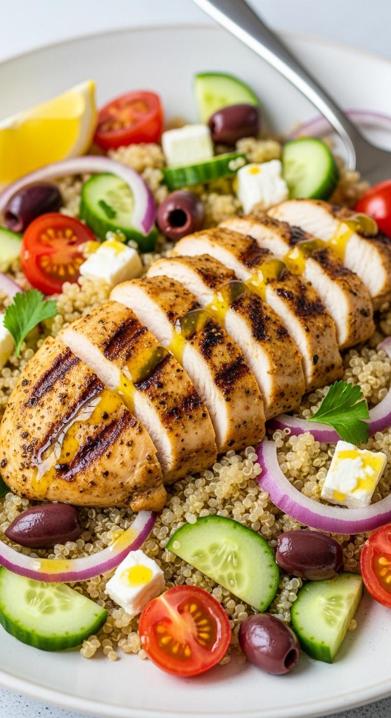 Mediterranean Quinoa Bowl Mediterranean Quinoa Bowl