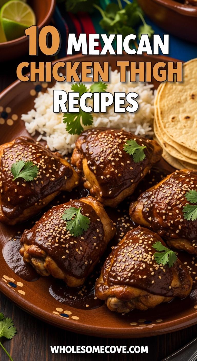 Mexican Chicken Thigh Mole Mexican Chicken Thigh Mole