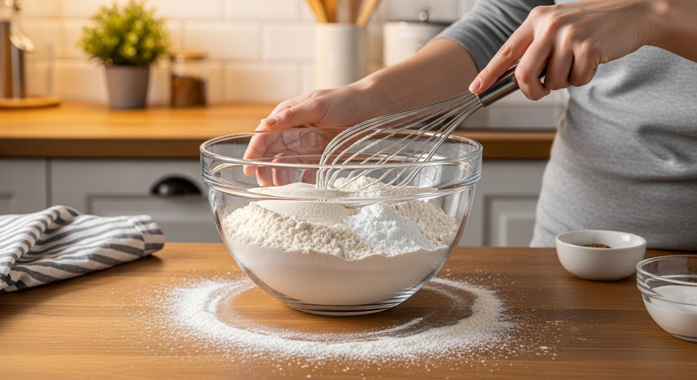 Mix the Dry Ingredients Mix the Dry Ingredients