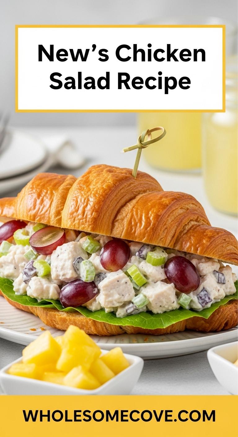 Newk’s Chicken Salad Recipe – Fresh & Flavorful Newk’s Chicken Salad Recipe – Fresh & Flavorful