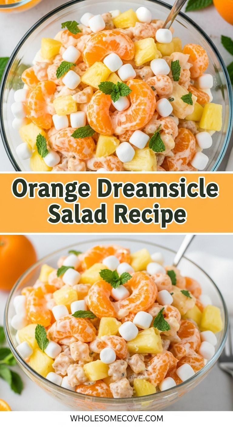 Orange Dreamsicle Salad Recipe – Family Favorite Dessert Orange Dreamsicle Salad Recipe – Family Favorite Dessert