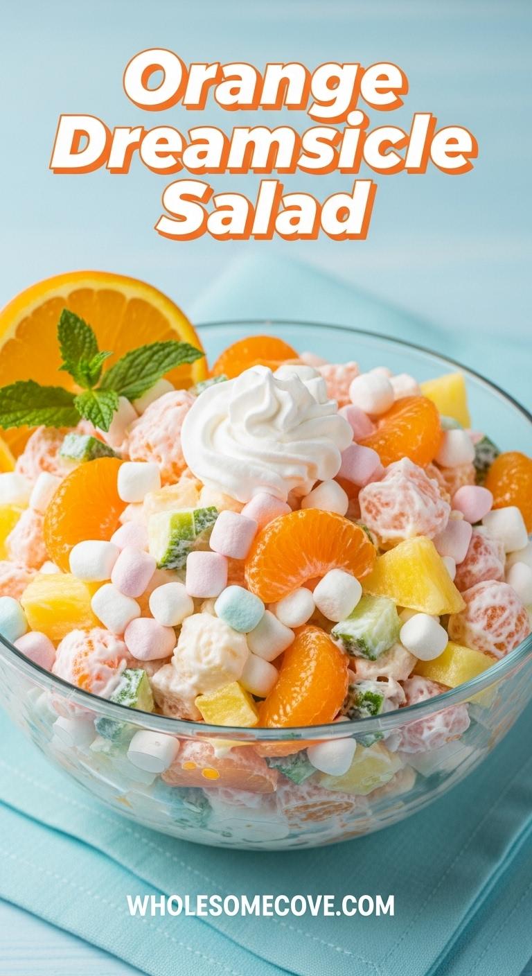 Orange Dreamsicle Salad Recipe Orange Dreamsicle Salad Recipe