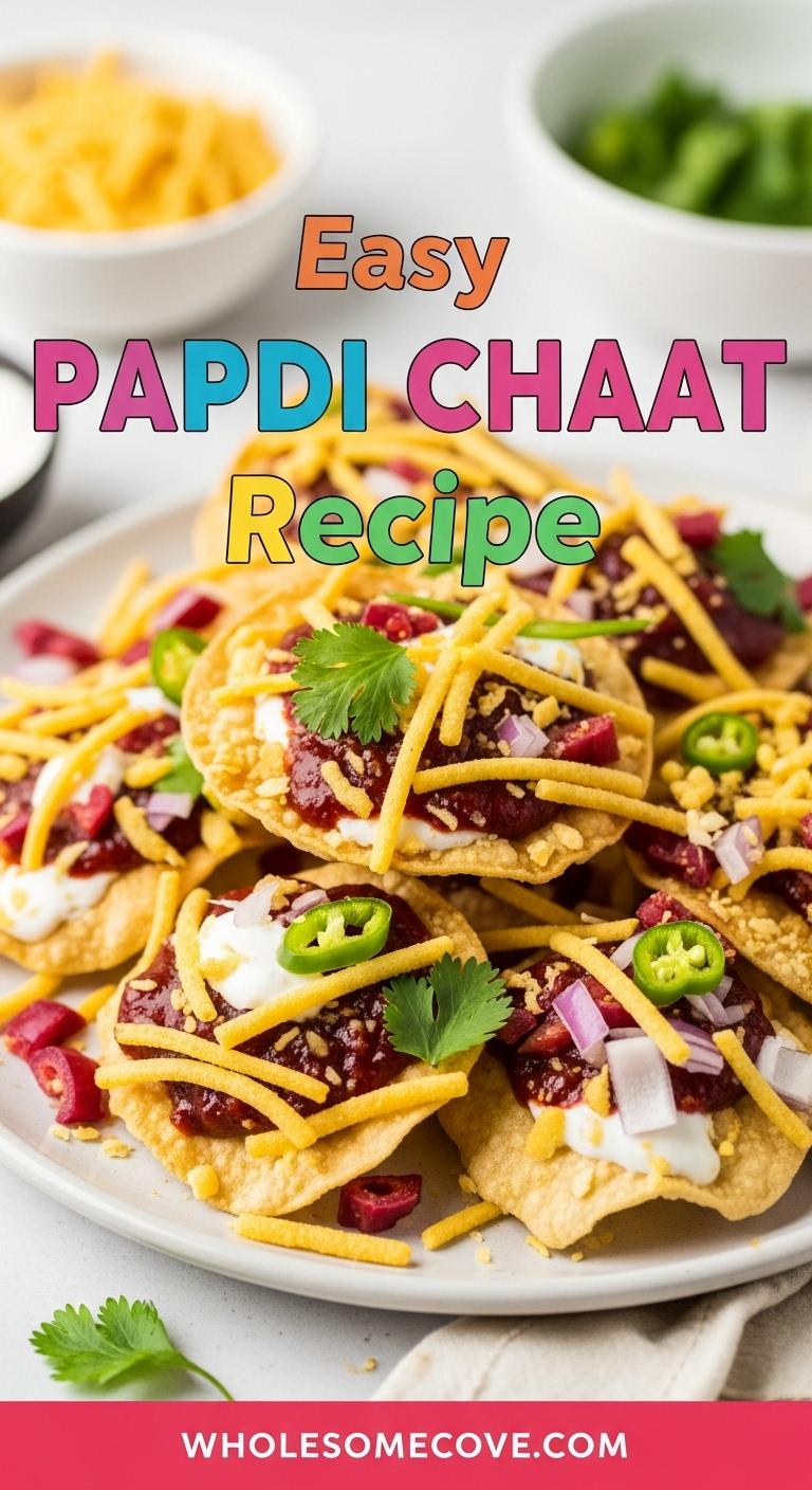 Papdi Chaat Recipe – How to Make Delicious Indian Chaat Papdi Chaat Recipe – How to Make Delicious Indian Chaat