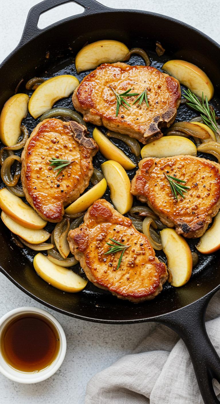 Pork and Apple Skillet