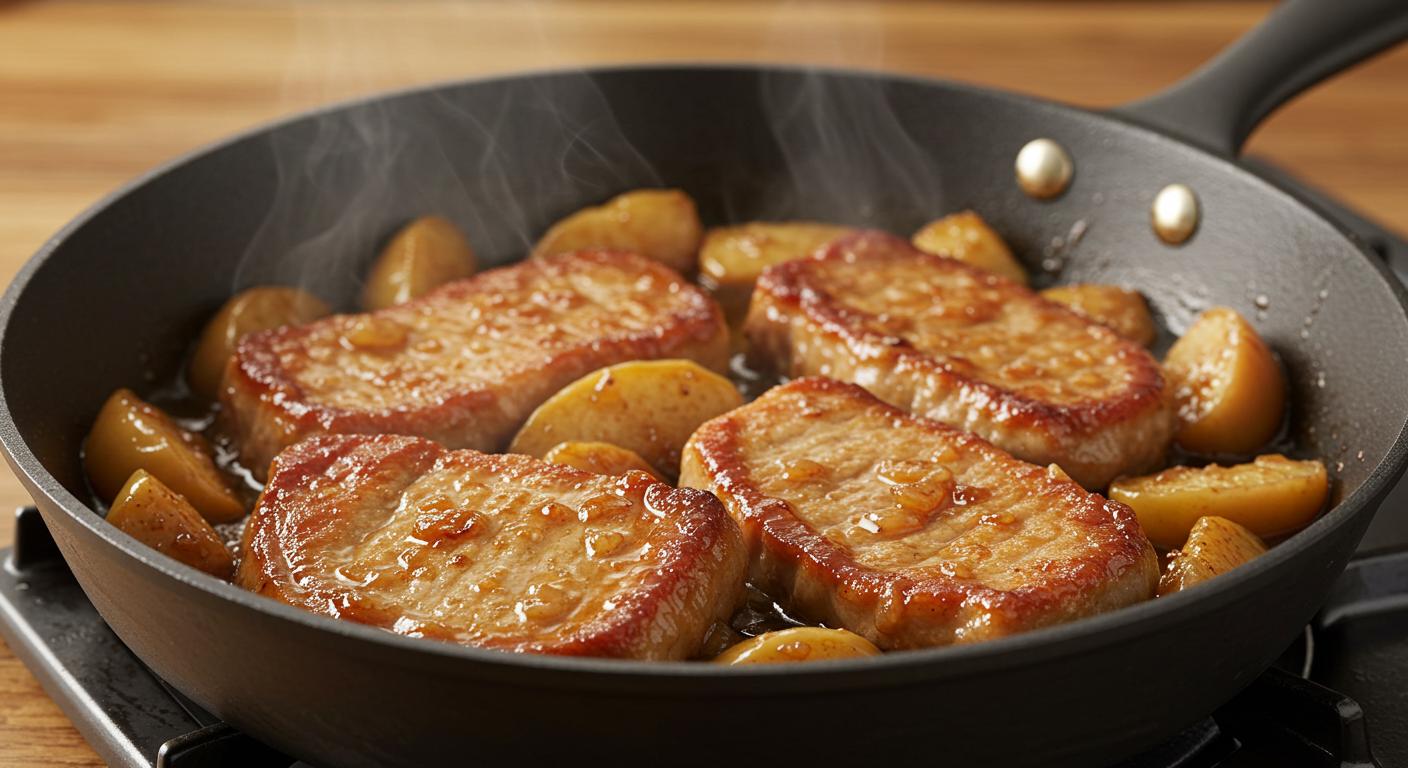 Pork and Apple Skillet Recipe