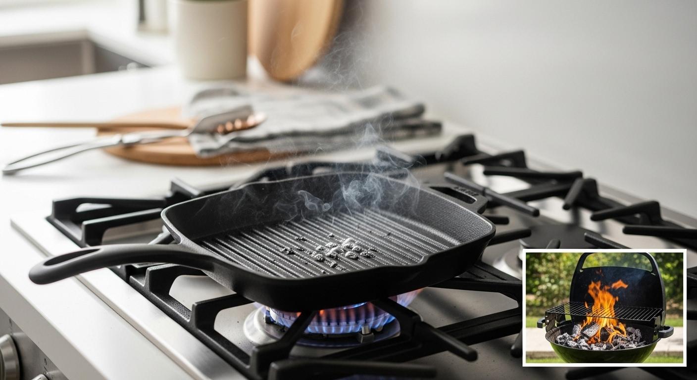 Preheat the Grill or Grill Pan Preheat the Grill or Grill Pan
