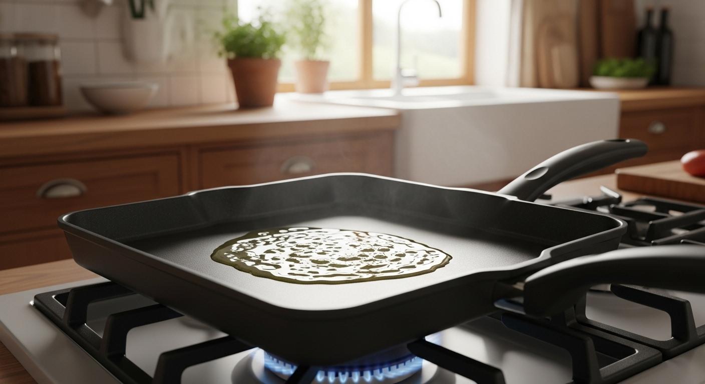 Preheat the Skillet Preheat the Skillet