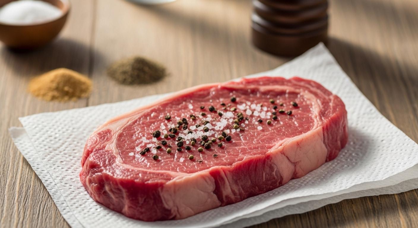 Prepare the Steak Prepare the Steak