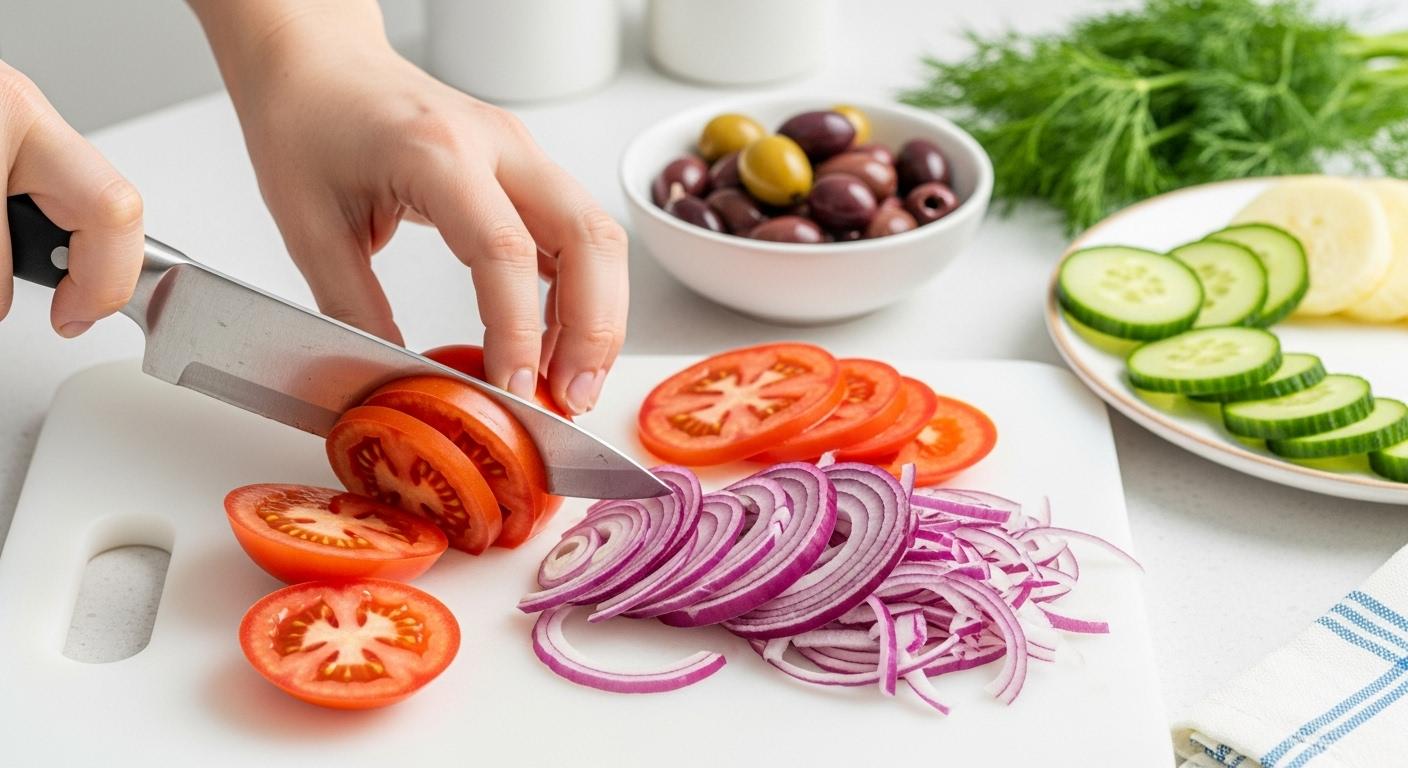 Prepare the Vegetables Prepare the Vegetables