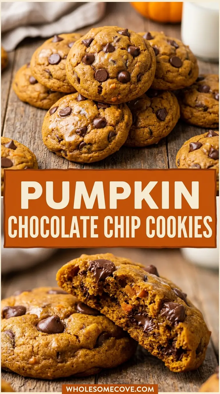 Pumpkin Chocolate Chip Cookies Recipe