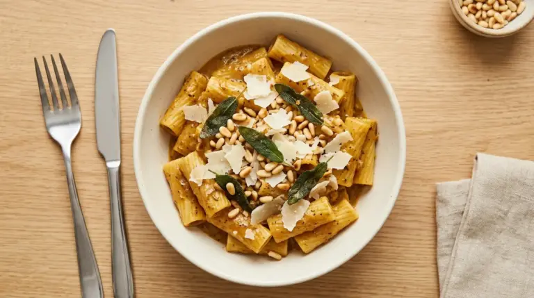 Pumpkin Sage Pasta Recipe