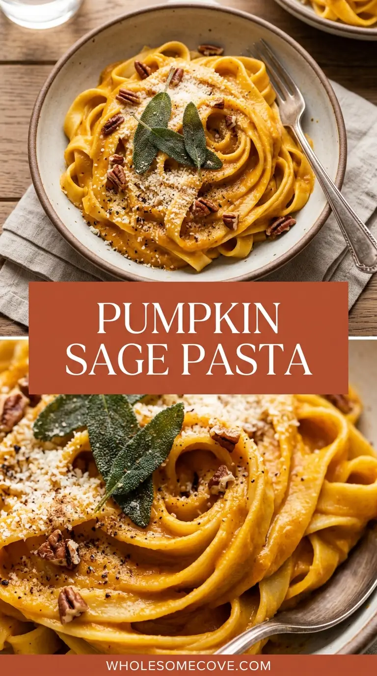 Pumpkin Sage Pasta Recipe