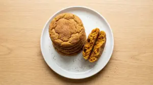 Pumpkin Snickerdoodle Cookies Recipe