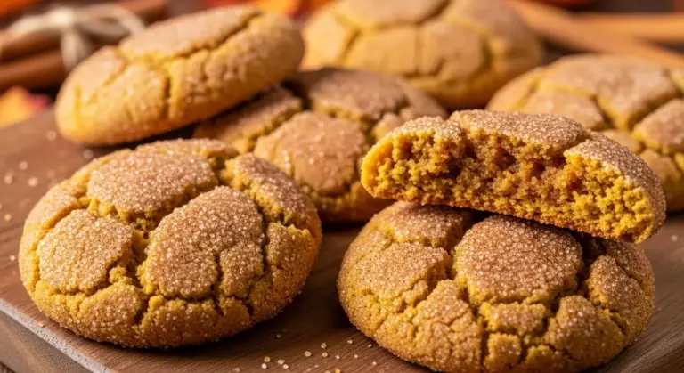 Pumpkin Snickerdoodle Cookies Recipe