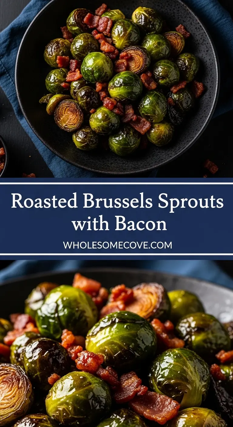 Roasted Brussels Sprouts with Bacon | Kid-Friendly Veggie Recipe