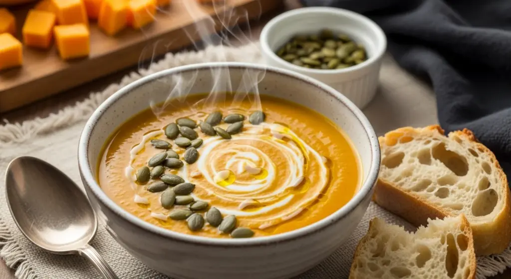 Roasted Butternut Squash Soup Recipe: Cozy Fall Comfort in a Bowl