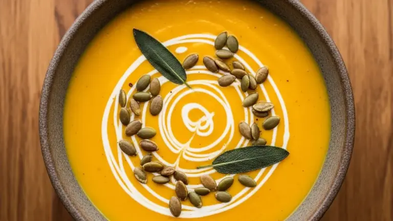 Roasted Butternut Squash Soup Recipe