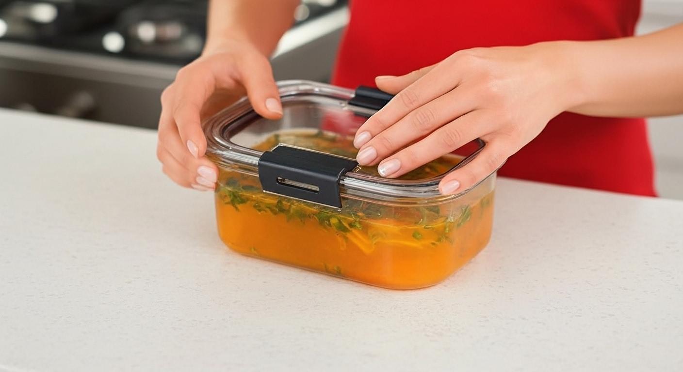 Rubbermaid Brilliance Food Storage Container Review Rubbermaid Brilliance Food Storage Container Review