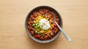 Slow Cooker Chili Recipe