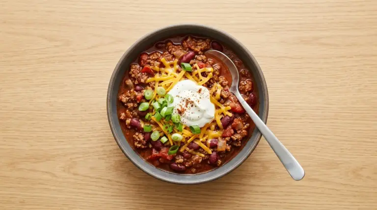 Slow Cooker Chili Recipe