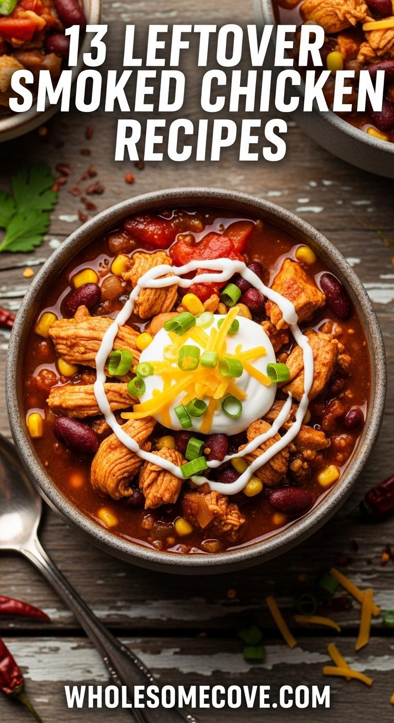 Smoked Chicken Chili Smoked Chicken Chili