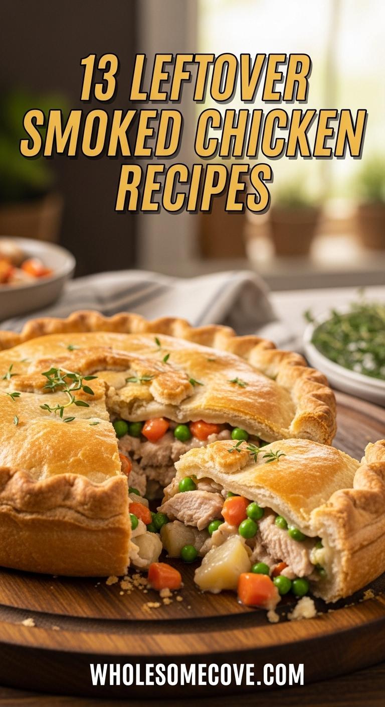Smoked Chicken Pot Pie Smoked Chicken Pot Pie