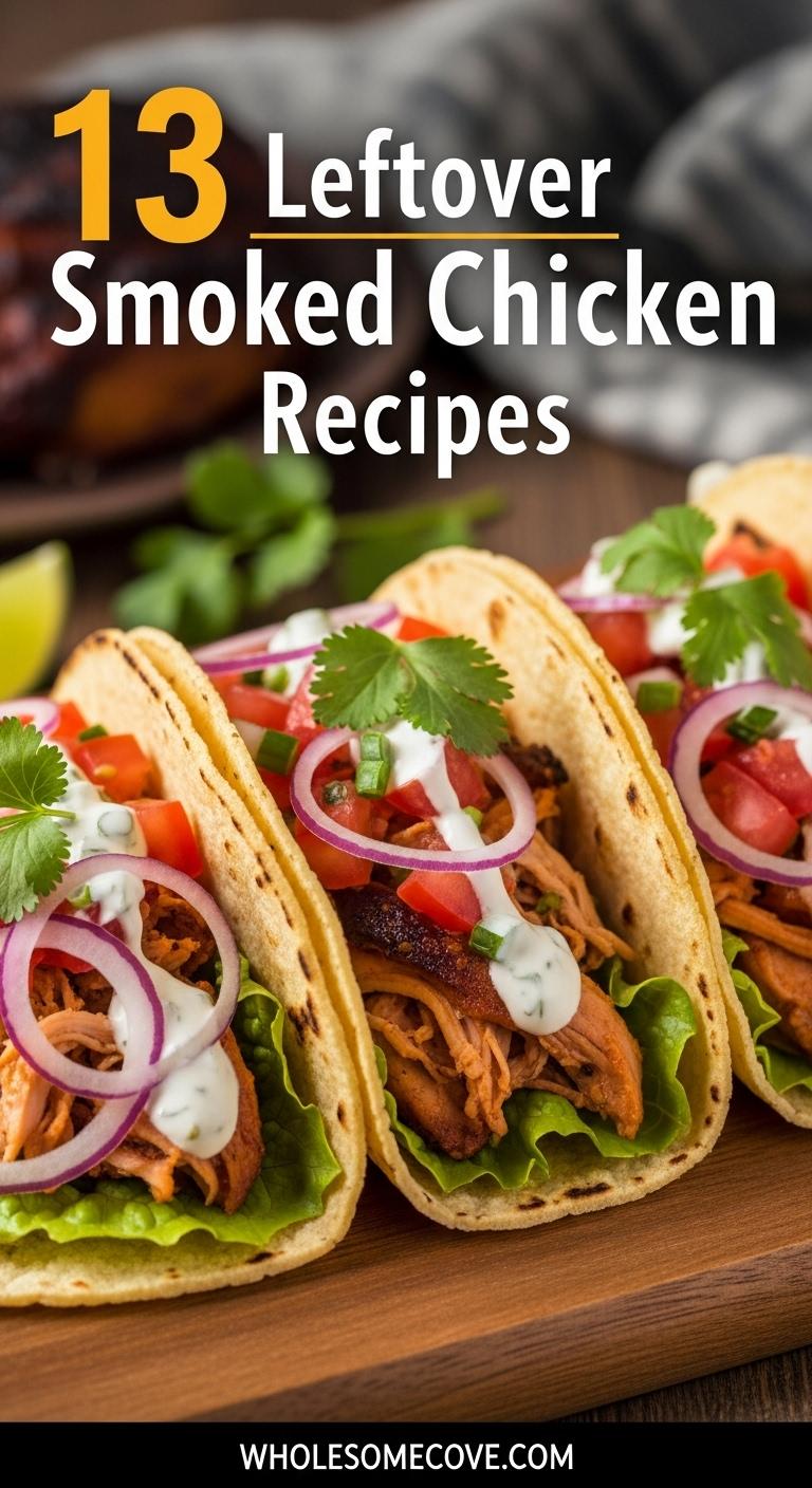 Smoked Chicken Tacos Smoked Chicken Tacos