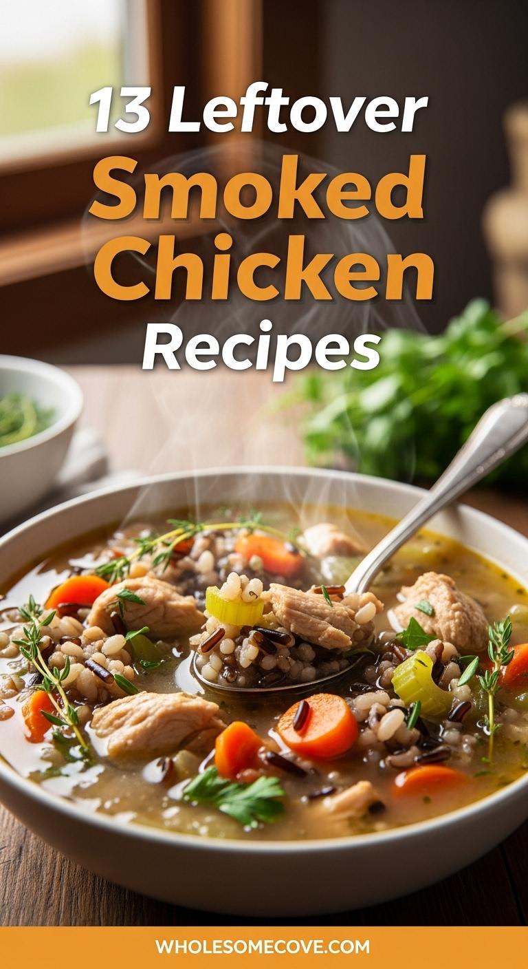 Smoked Chicken and Wild Rice Soup Smoked Chicken and Wild Rice Soup