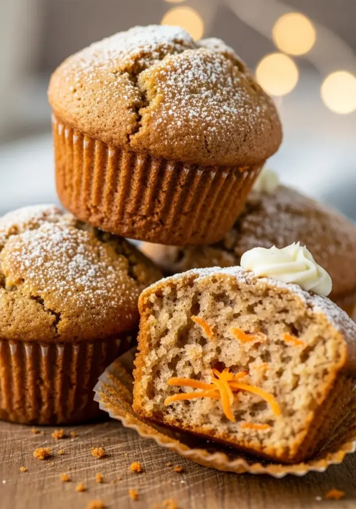 Spiced Carrot Muffins