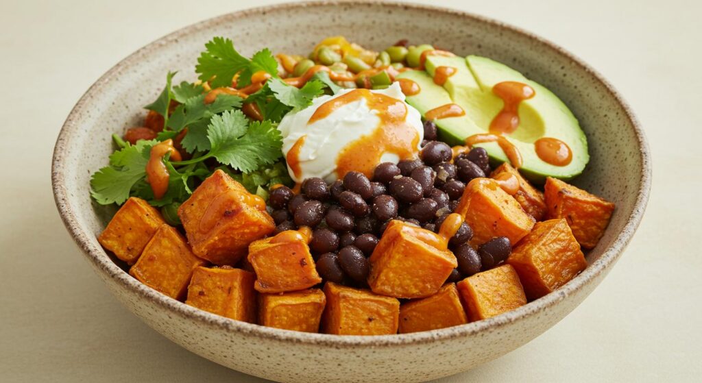 Sweet Potato and Black Bean Bowls Recipe