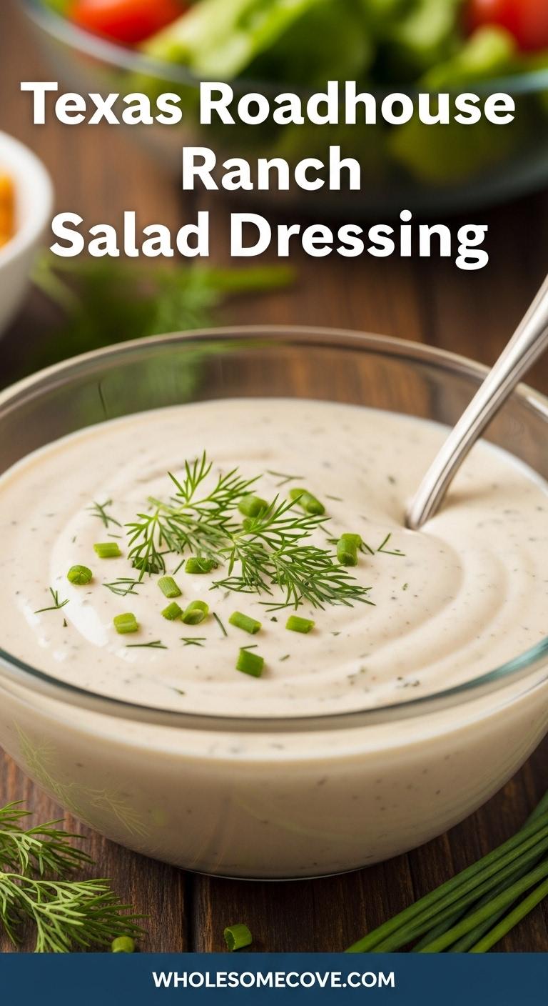 Texas Roadhouse Ranch Salad Dressing Recipe – Perfect for Meal Prep Texas Roadhouse Ranch Salad Dressing Recipe – Perfect for Meal Prep