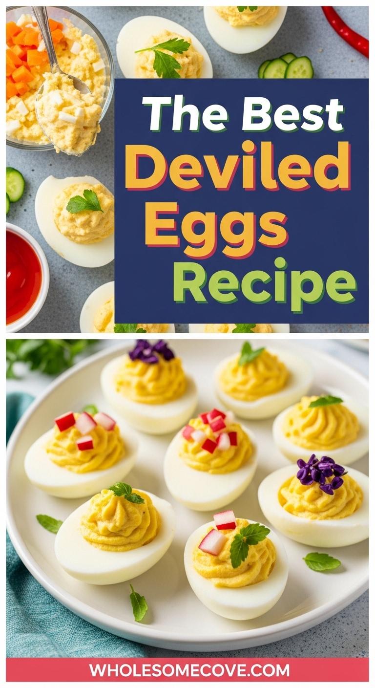The Best Deviled Eggs Recipe – Easy Appetizer for Entertaining The Best Deviled Eggs Recipe – Easy Appetizer for Entertaining