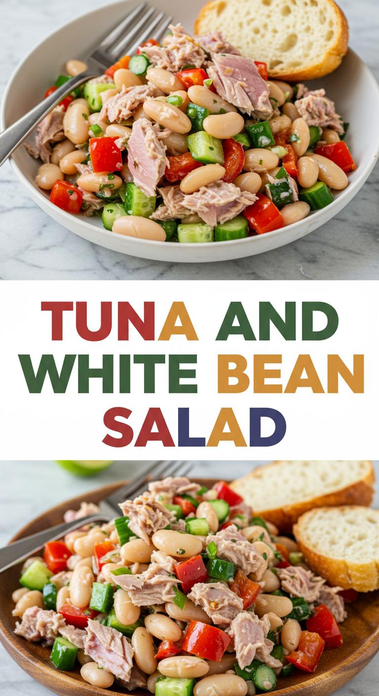 Tuna and White Bean Salad Recipe Tuna and White Bean Salad Recipe