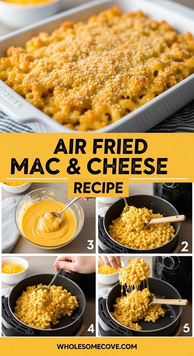 Air Fried Mac and Cheese Recipe