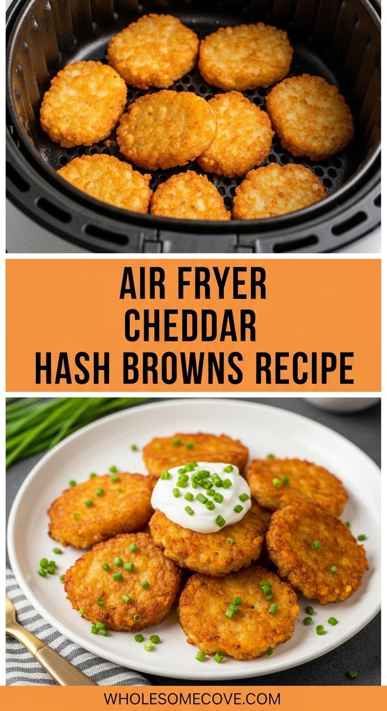 Air Fryer Cheddar Hash Browns Recipe – Fast Comfort Food Air Fryer Cheddar Hash Browns Recipe – Fast Comfort Food