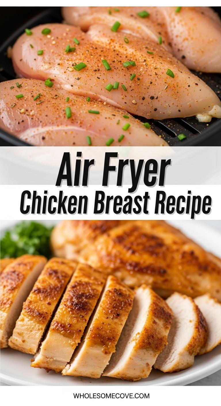 Air Fryer Chicken Breast Recipe – Quick & Healthy Dinner Air Fryer Chicken Breast Recipe – Quick & Healthy Dinner