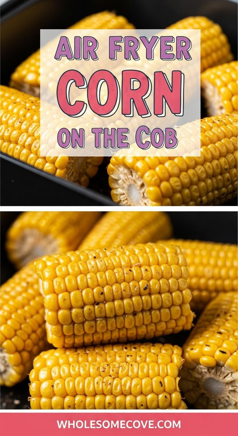 Air Fryer Corn on the Cob Recipe – Buttered and Crispy Every Time Air Fryer Corn on the Cob Recipe – Buttered and Crispy Every Time