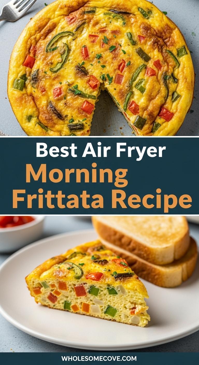 Air Fryer Morning Frittata Recipe – Low Carb Breakfast Favorite Air Fryer Morning Frittata Recipe – Low Carb Breakfast Favorite