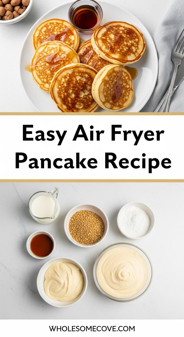 Air Fryer Pancake Recipe - Best Air Fryer Brunch Recipe