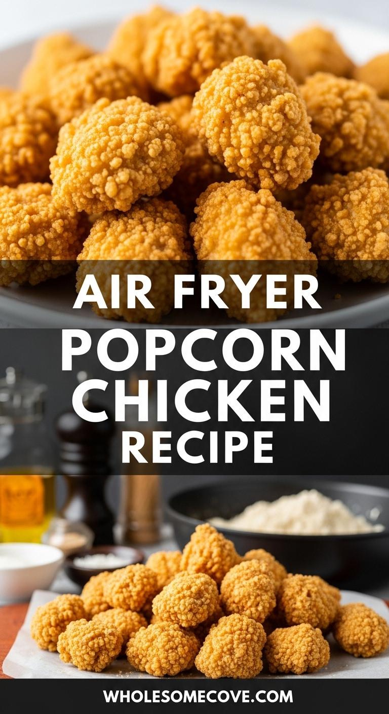 Air Fryer Popcorn Chicken Recipe – Crunchy Chicken Kids Love Air Fryer Popcorn Chicken Recipe – Crunchy Chicken Kids Love