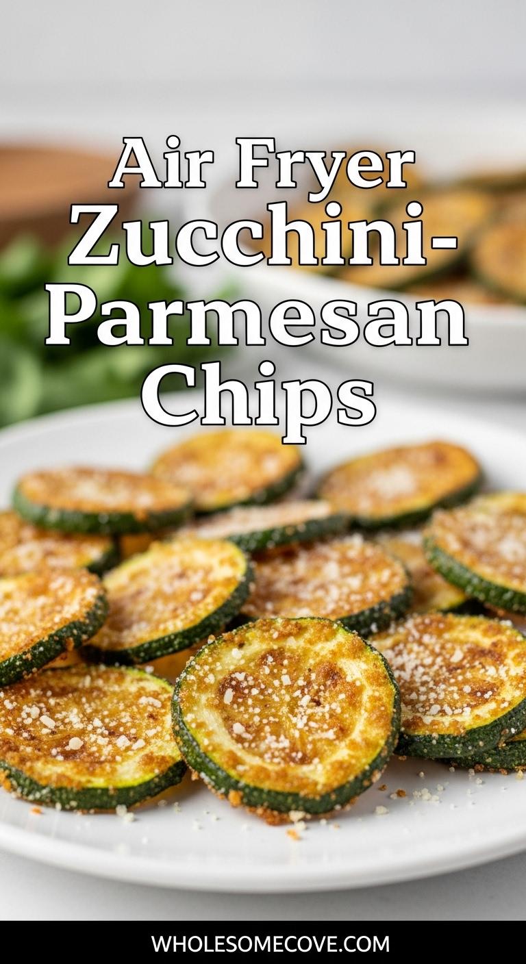Air Fryer Zucchini-Parmesan Chips Recipe – Best Healthy Snack Ever