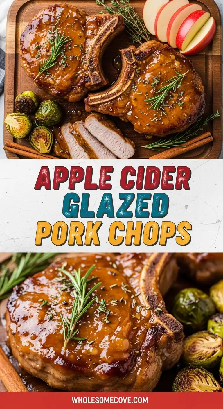 Apple Cider Glazed Pork Chops Recipe | Easy Fall Family Favorite