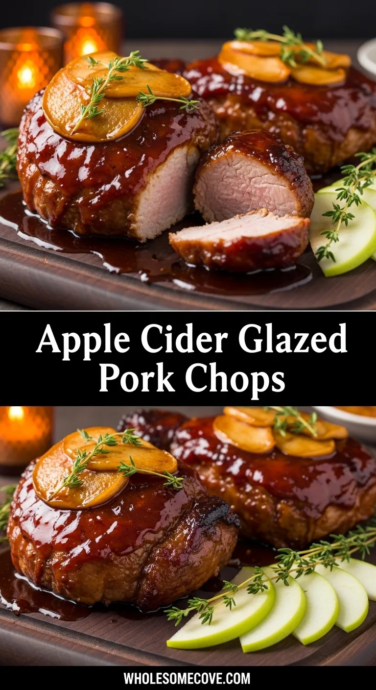 One-Pan Apple Cider Glazed Pork Chops Recipe | Easy Fall Skillet Recipe